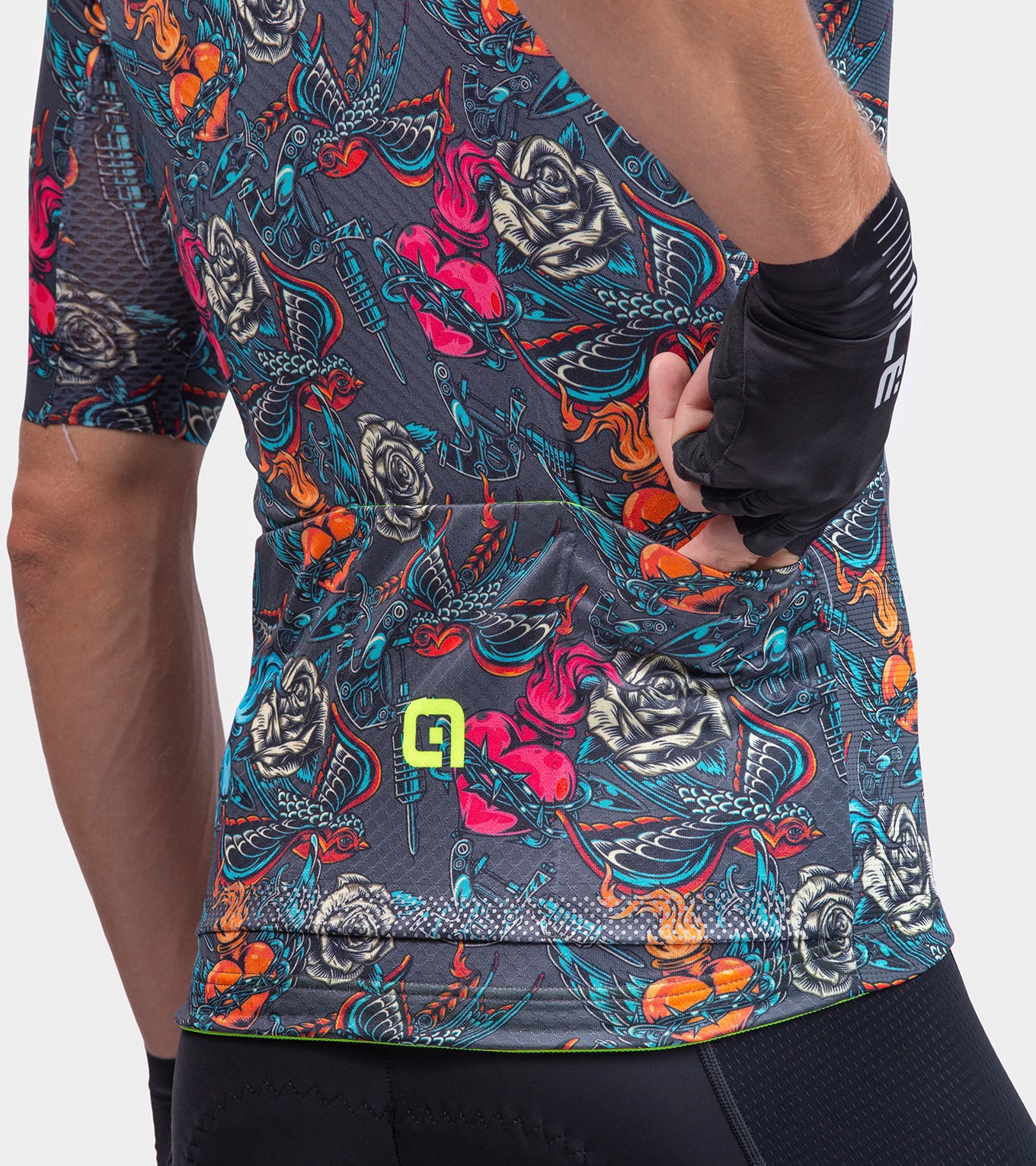al-cycling-tattoo-maglia-manica-corta-uomo-jersey-leggero-e-traspirante-con-graf image 6