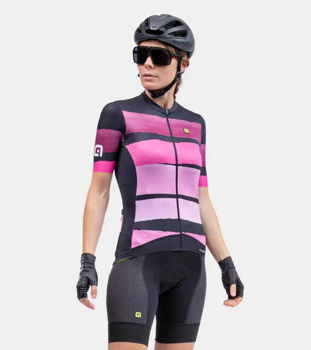 al-cycling-short-sleeve-jersey-woman-track-maglia-ciclismo-donna-traspirante image 1