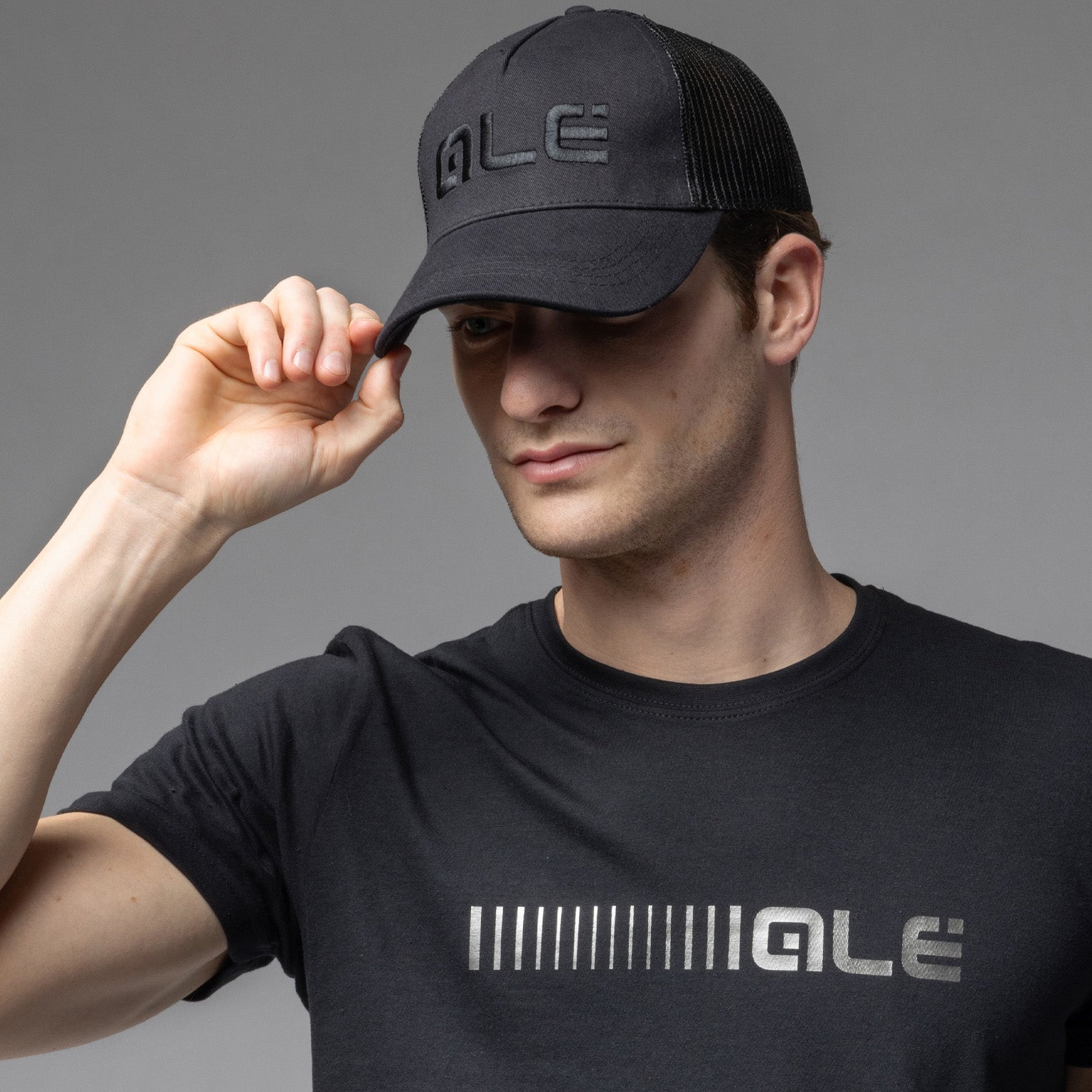 al-cycling-rapper-cappellino-unisex-berretto-in-cotone-canvas-con-visiera-e-rete image 3