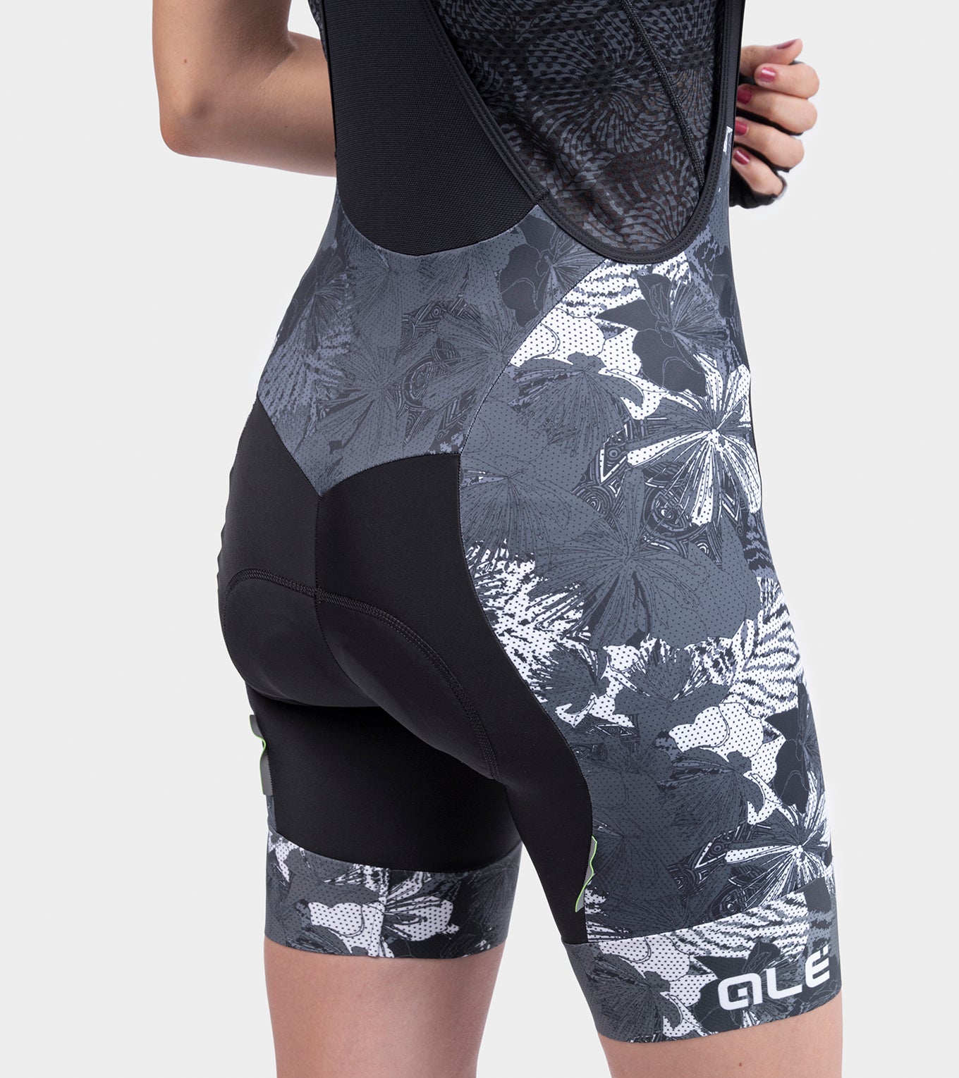 al-cycling-amazzonia-pantaloncino-con-bretelle-donna-salopette-ciclismo-con-graf image 6