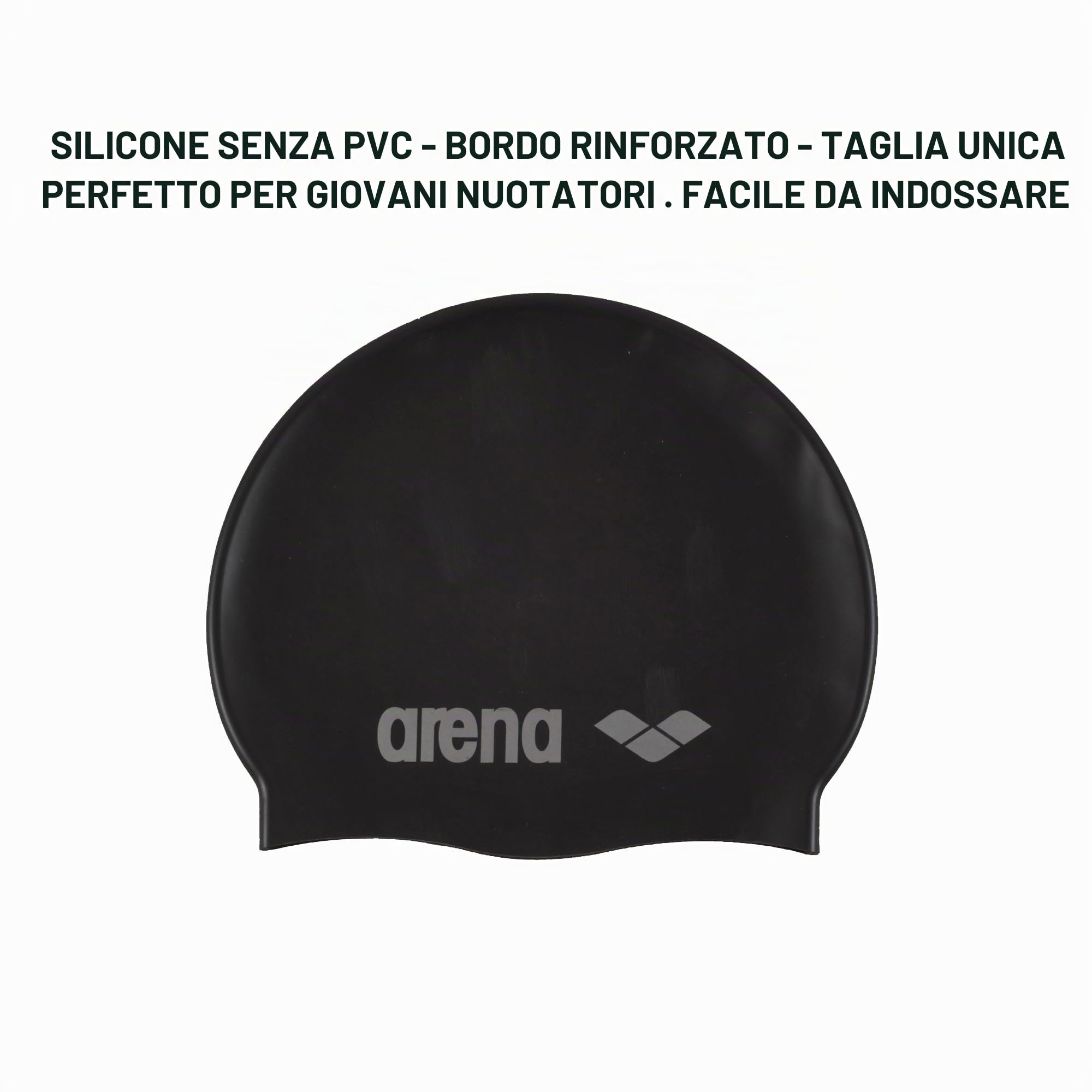 arena-classic-silicone-junior-cuffia-unisex-in-silicone image 2