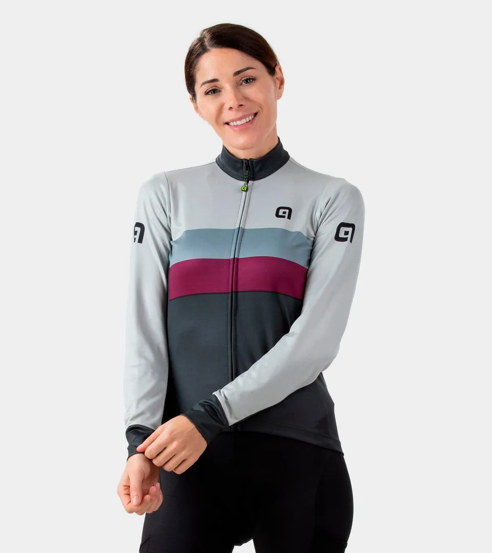 al-cycling-chaos-maglia-manica-lunga-donna-jersey-gravel-termico-in-lana-merino- image 1