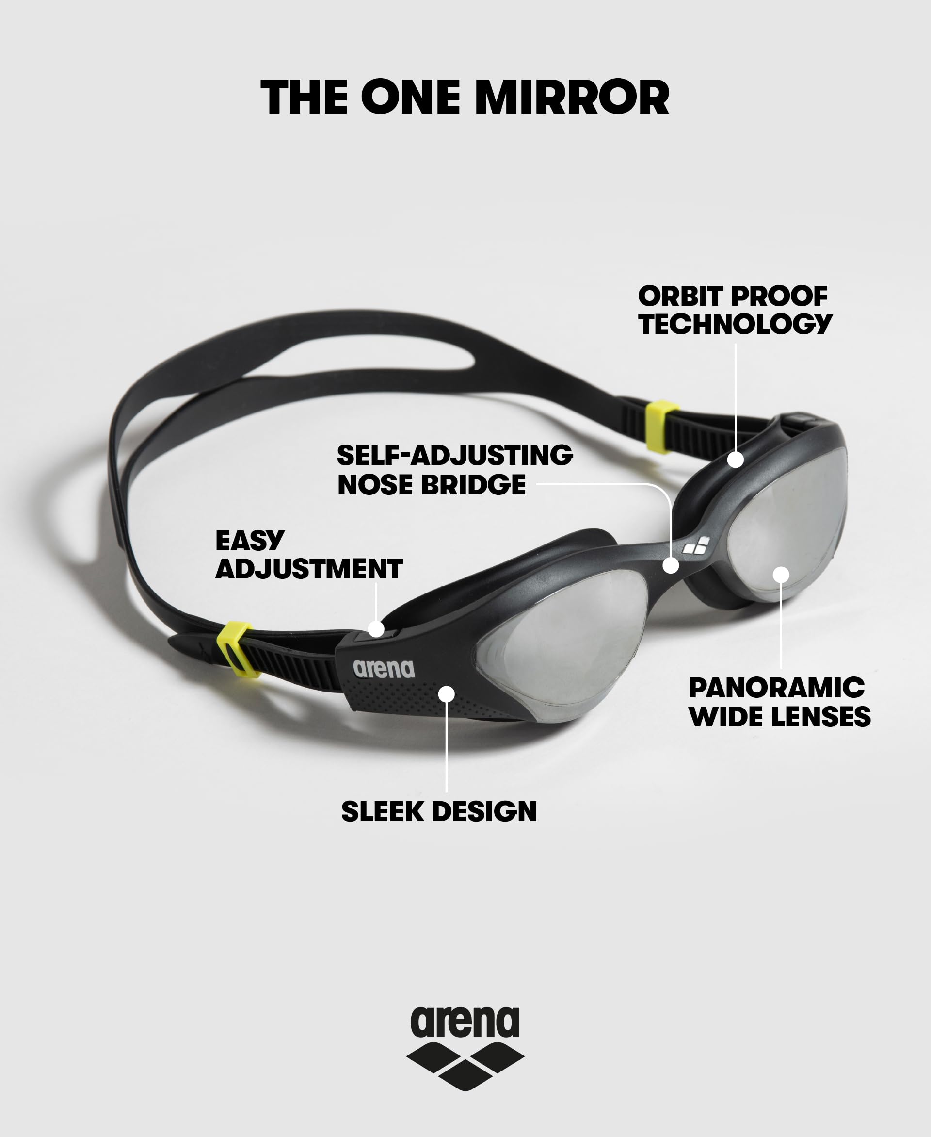 arena-the-one-mirror-occhiali-unisex-adulto image 2