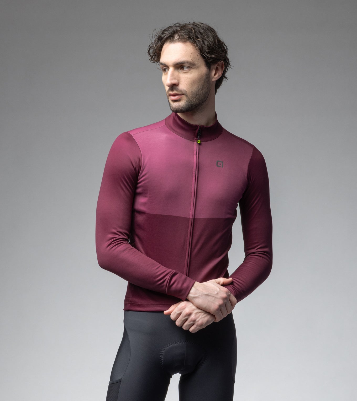 al-cycling-maglia-manica-lunga-uomo-dual-in-lana-merino image 1