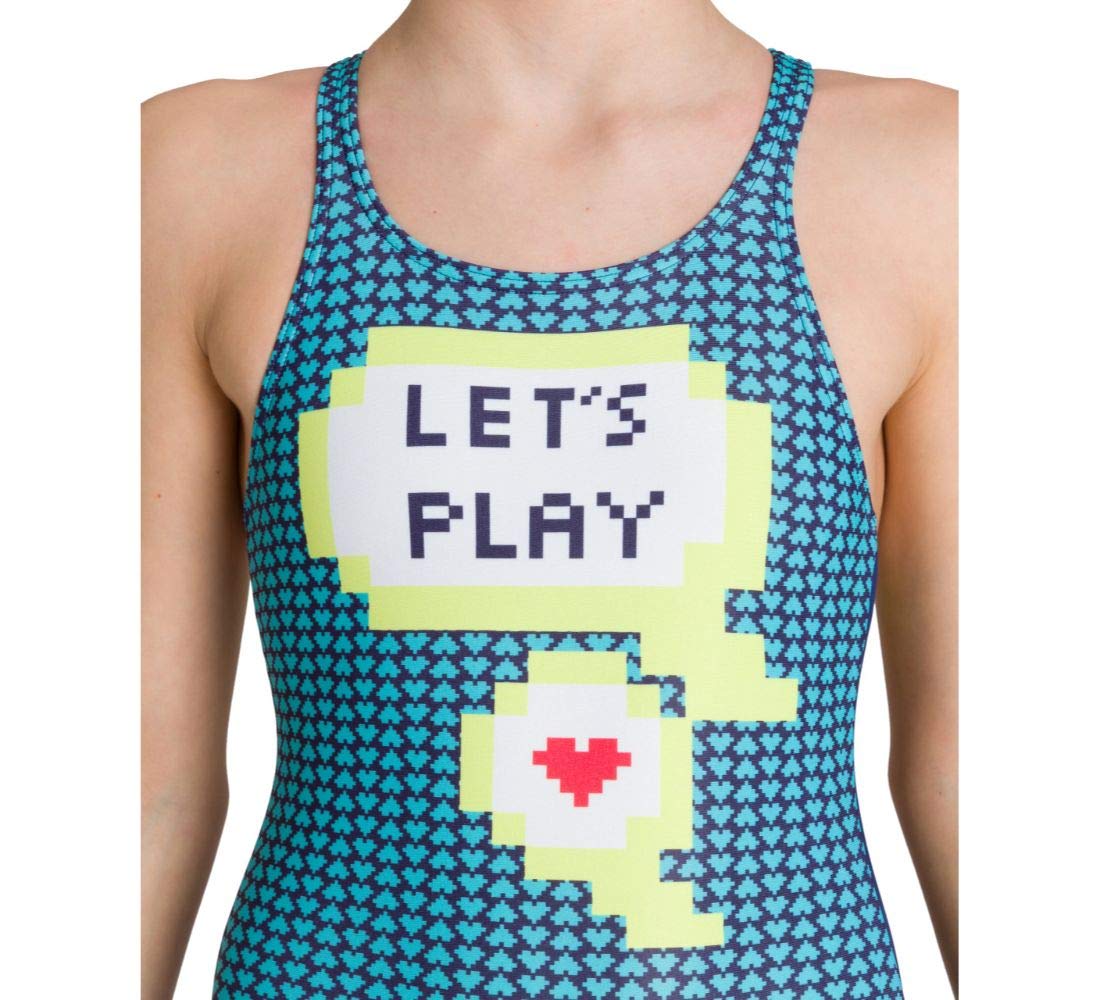 arena-g-let-s-play-jr-v-back-one-piece-costume-intero-bambina image 5