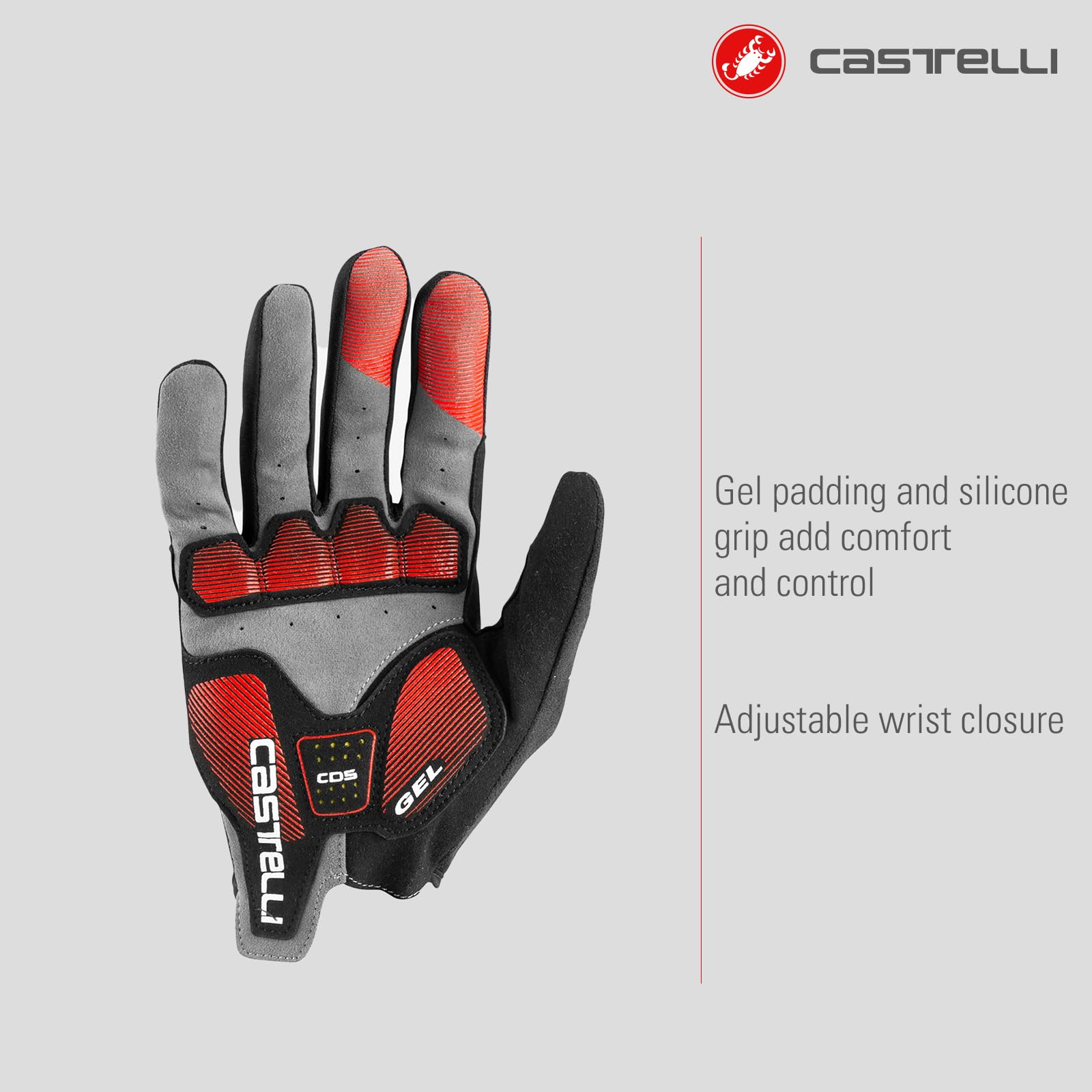 castelli-arenberg-gel-lf-guanti-sportivi-uomo-gel-silicone-antiscivolo-chiusura- image 3