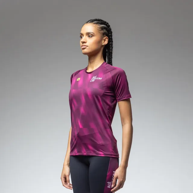 al-cycling-maglia-manica-corta-donna-t-shirt-leggera-e-traspirante image 1