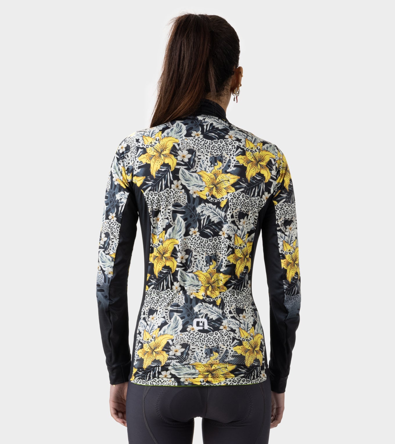 al-cycling-hibiscus-maglia-manica-lunga-donna-2 image 2