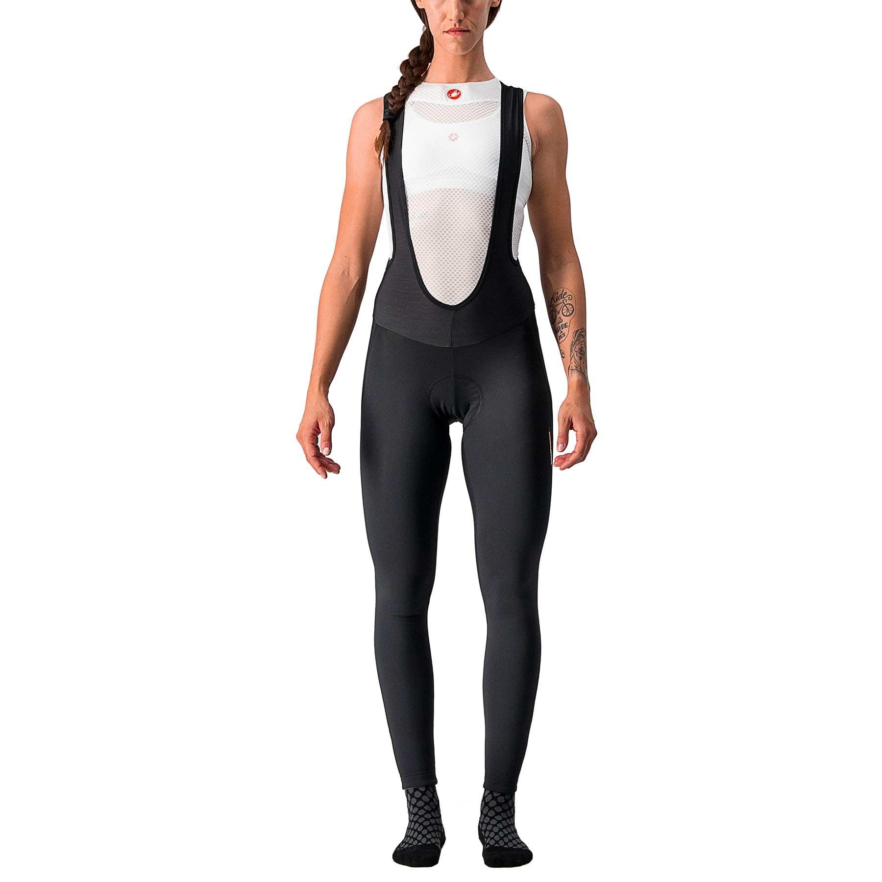 castelli-meno-wind-w-bibtight-calzamaglia-donna image 1