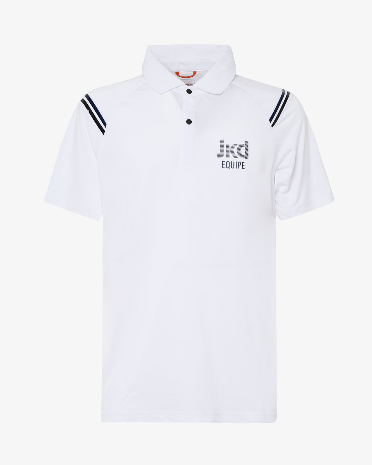polo-bottoni-equipe-jaked-donna-tessuto-tecnico-antipiega-con-dettagli-a-righe-s image 2