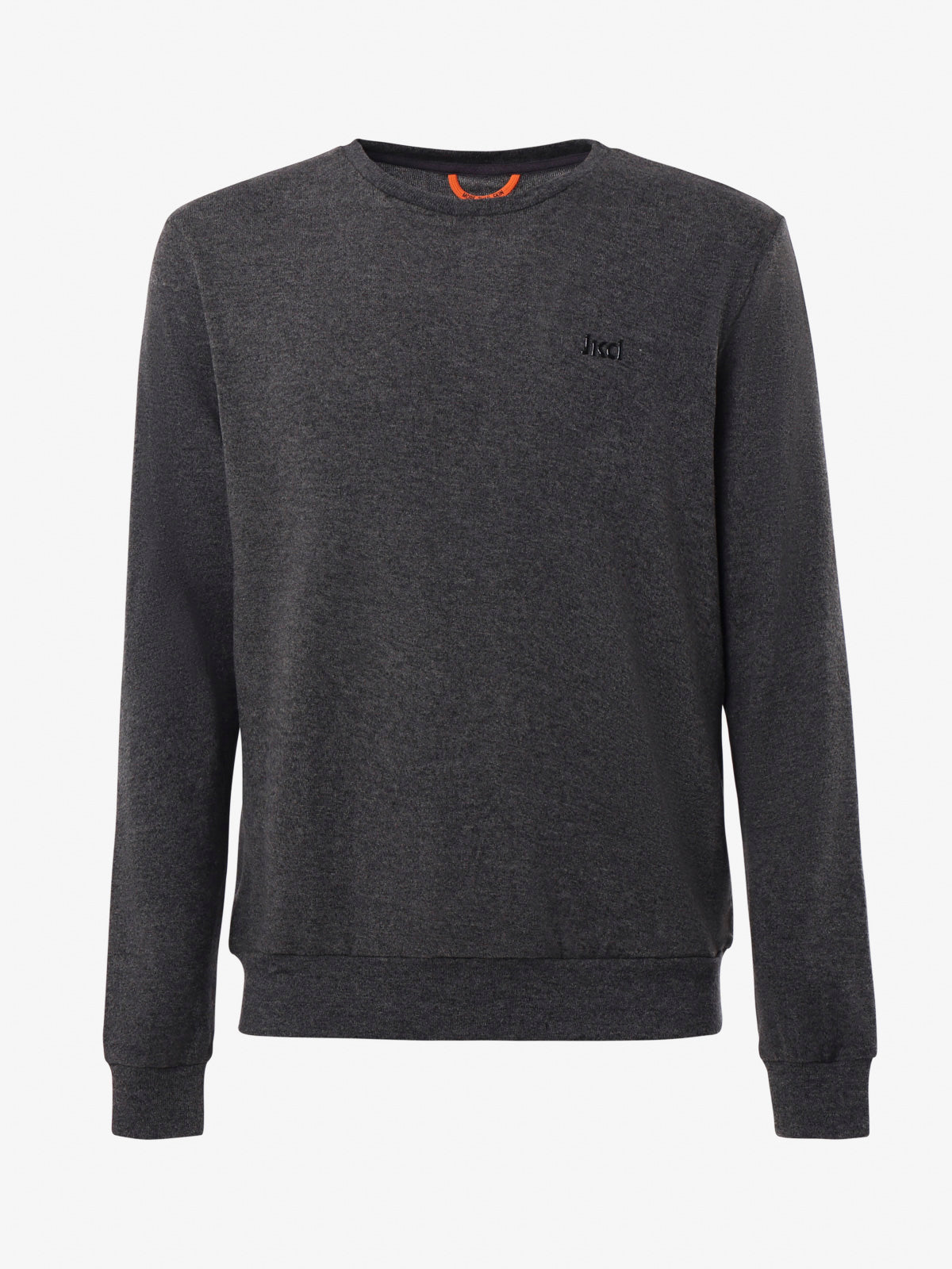 felpa-jaked-handy-girocollo-in-tessuto-simil-knitted-logo-silicone-uomo image 5