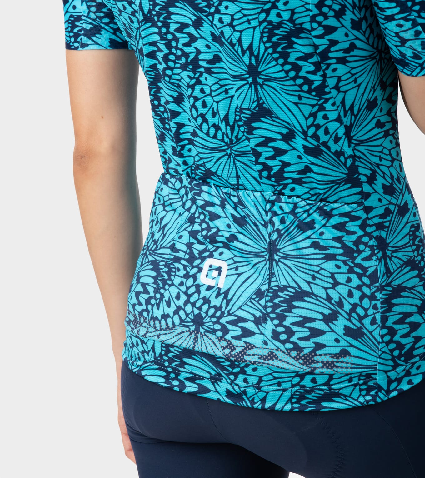 al-cycling-maglia-manica-corta-donna-papillon-maglia-ciclismo-stile-e-traspirabi image 5