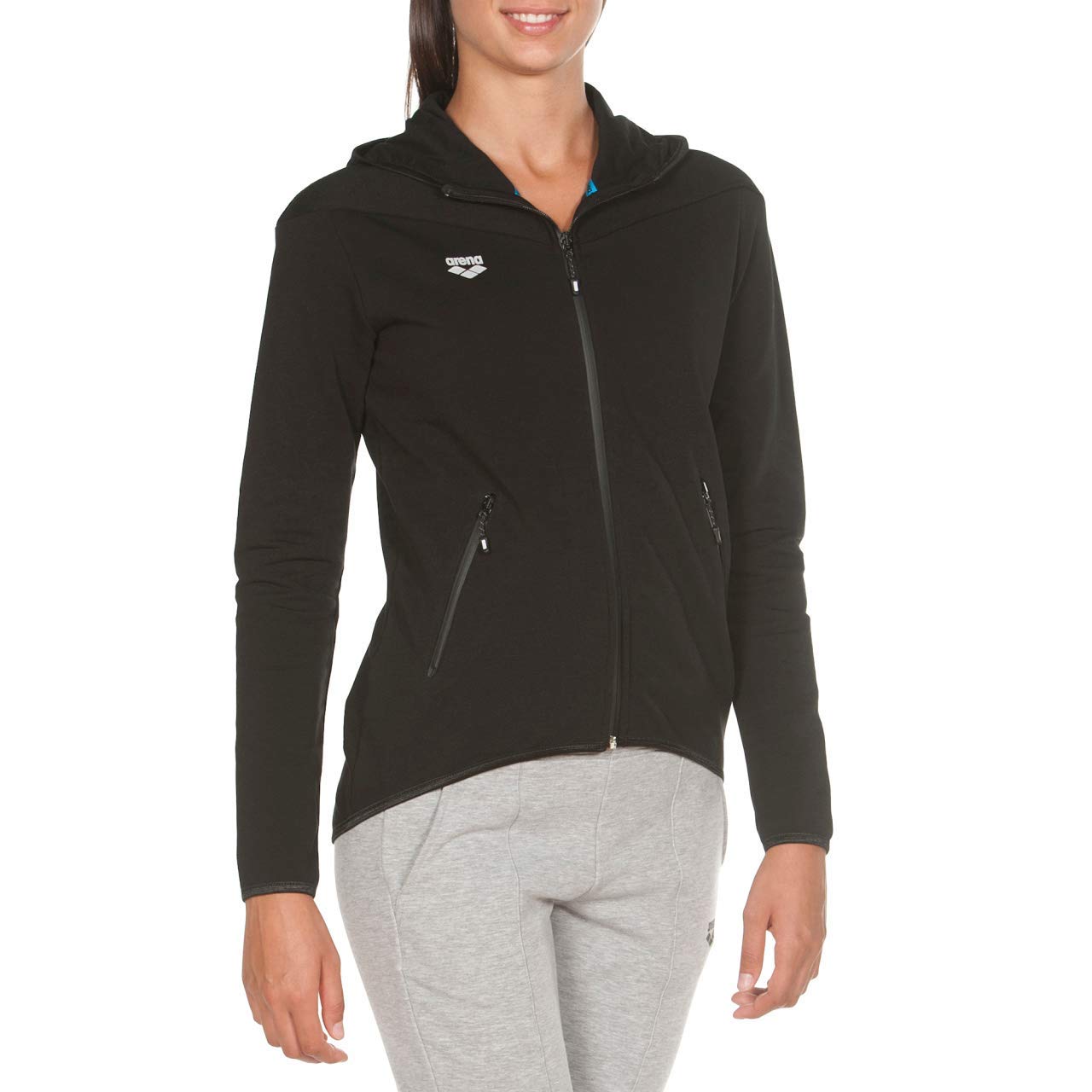 arena-w-gym-hooded-f-z-jacket-giacca-con-cappuccio-donna image 3