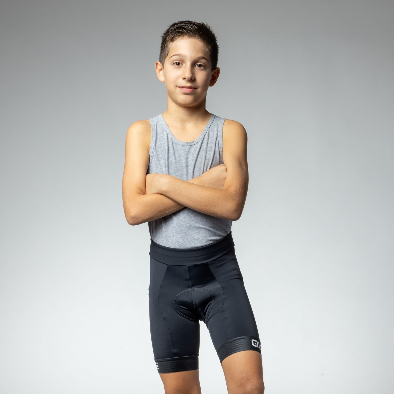 al-cycling-pantaloncino-senza-bretelle-bambino-kid-short-ciclismo-con-imbottitur image 1