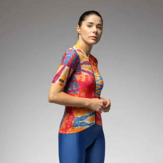 al-cycling-maglia-manica-corta-donna-clorofilla-maglia-ciclismo-estiva-body-mapp image 1