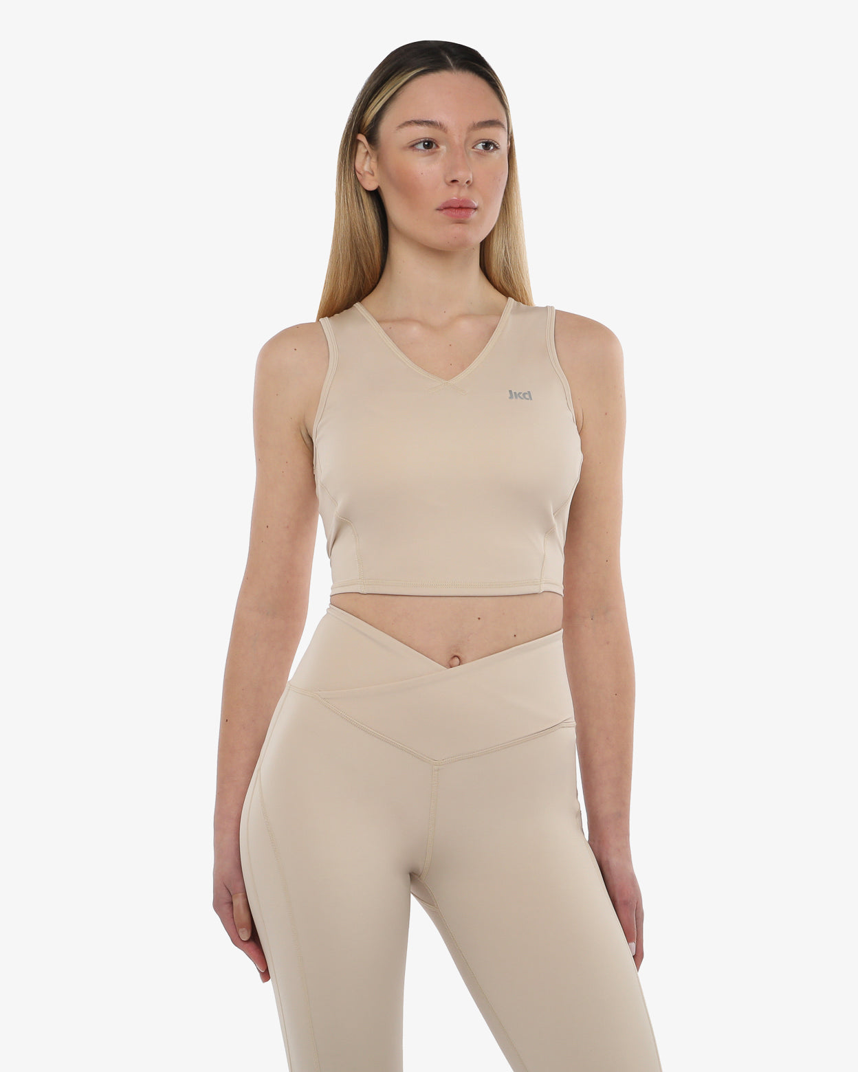 jaked-top-zen-a-spallina-larga-preformato-canotta-sportiva-donna image 2