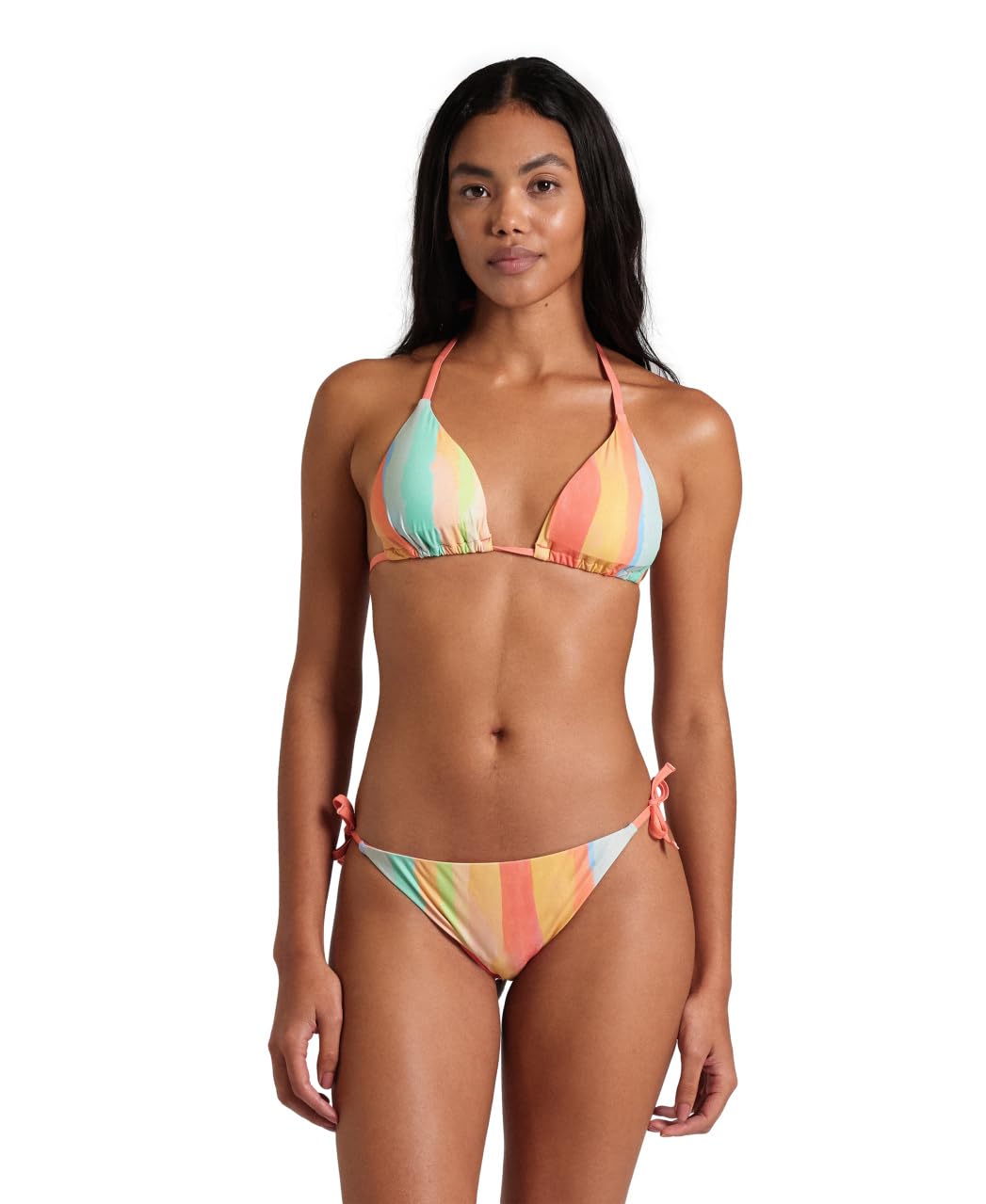 arena-bikini-water-print-string-triangle-donna-due-pezzi-con-stampe-vivaci image 8