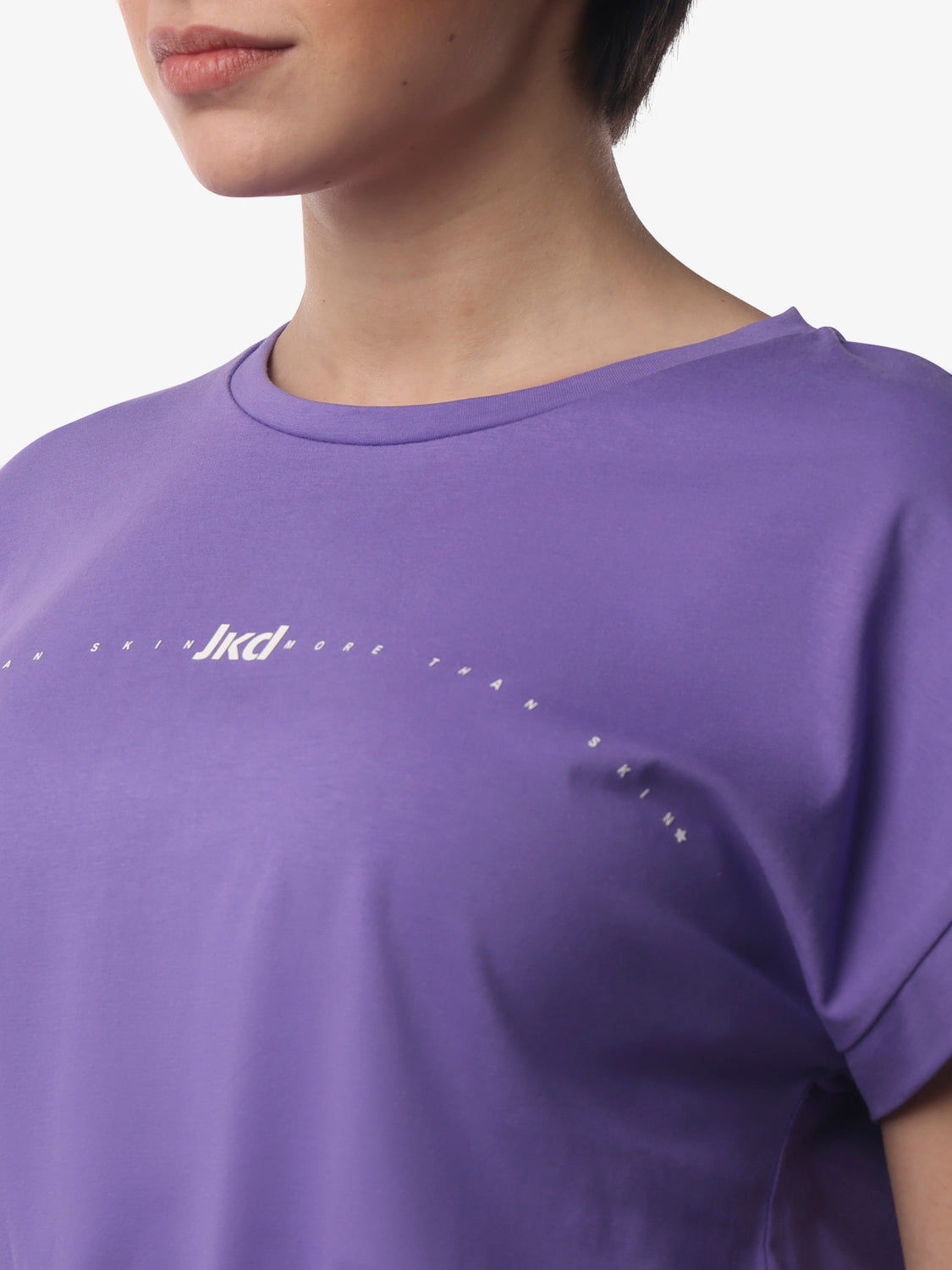 jaked-sportswe-kotton-mix-t-shirt-a-manica-corta-donna image 6
