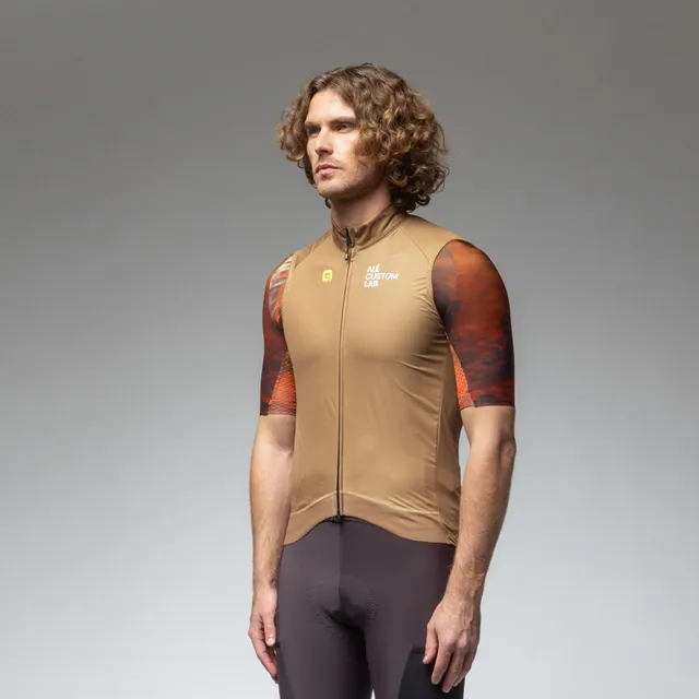 al-cycling-vest-man-gilet-antivento-e-traspirante-con-zip-bidirezionale image 1