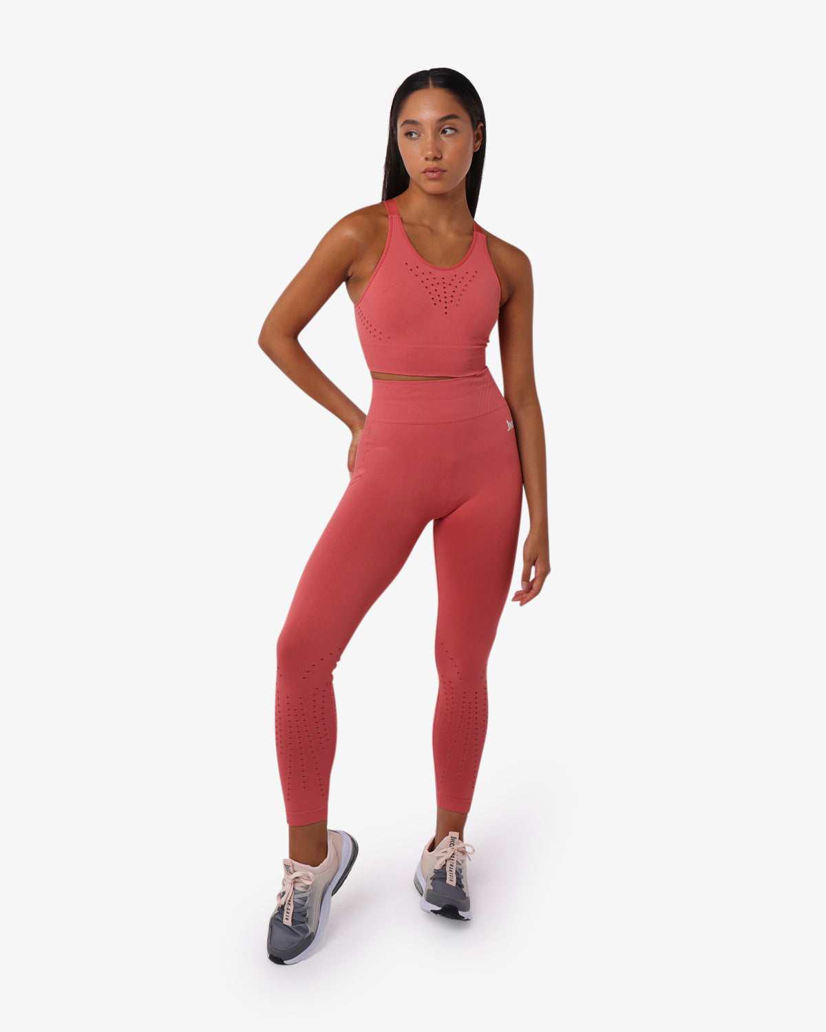 leggings-jaked-activewear-timeless-donna-senza-cuciture-design-a-punti-maglia-ve image 8