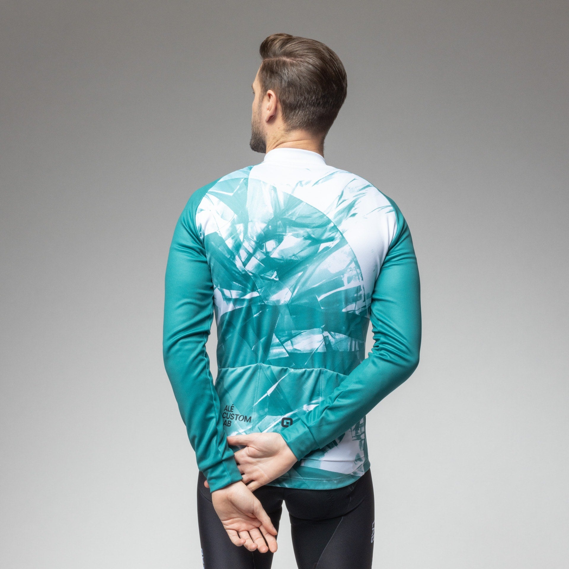 al-cycling-maglia-manica-lunga-uomo-thermo-piquet-200-ciclismo-invernale image 3