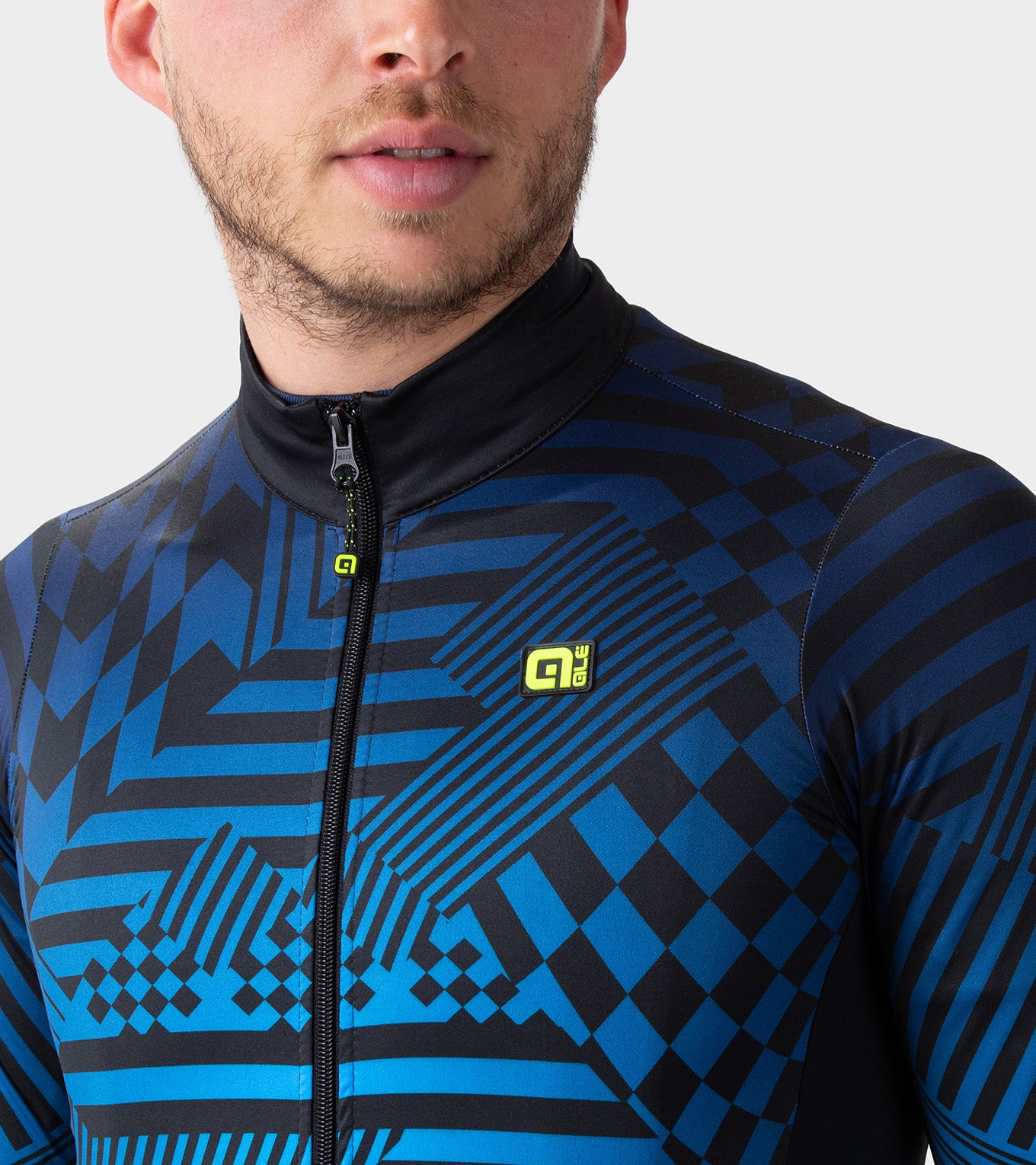 al-cycling-maglia-manica-lunga-checker-uomo image 3