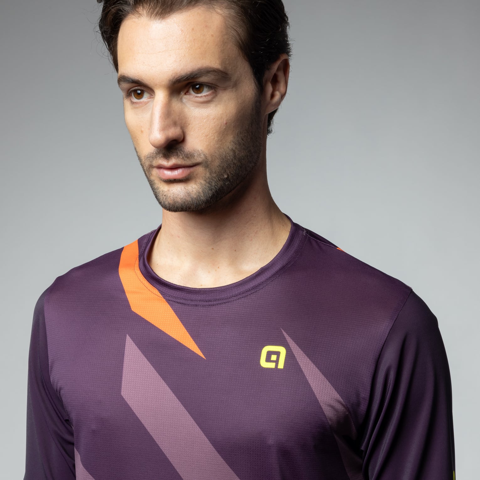 al-cycling-maglia-manica-corta-uomo-omega-jersey-mtb-off-road-in-tessuto-air-dot image 8