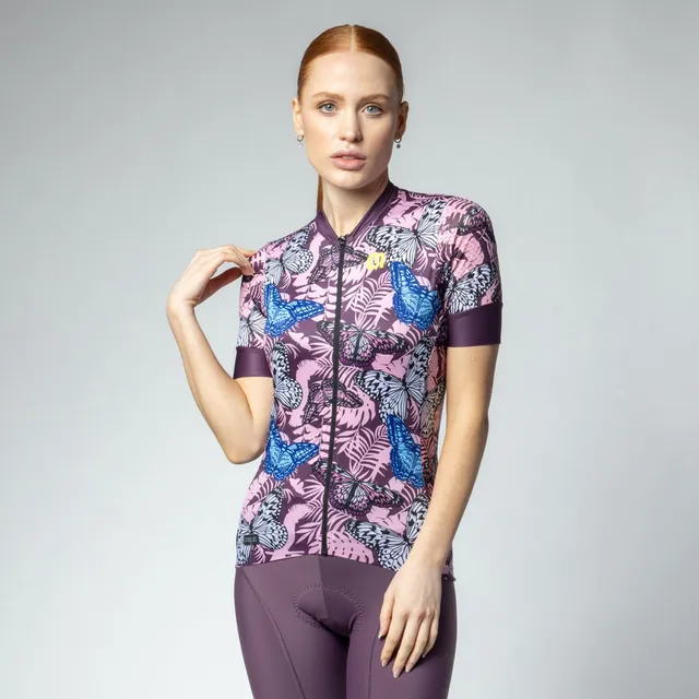 maglia-manica-corta-donna-al-cycling-vanessa-colori-vivaci image 1