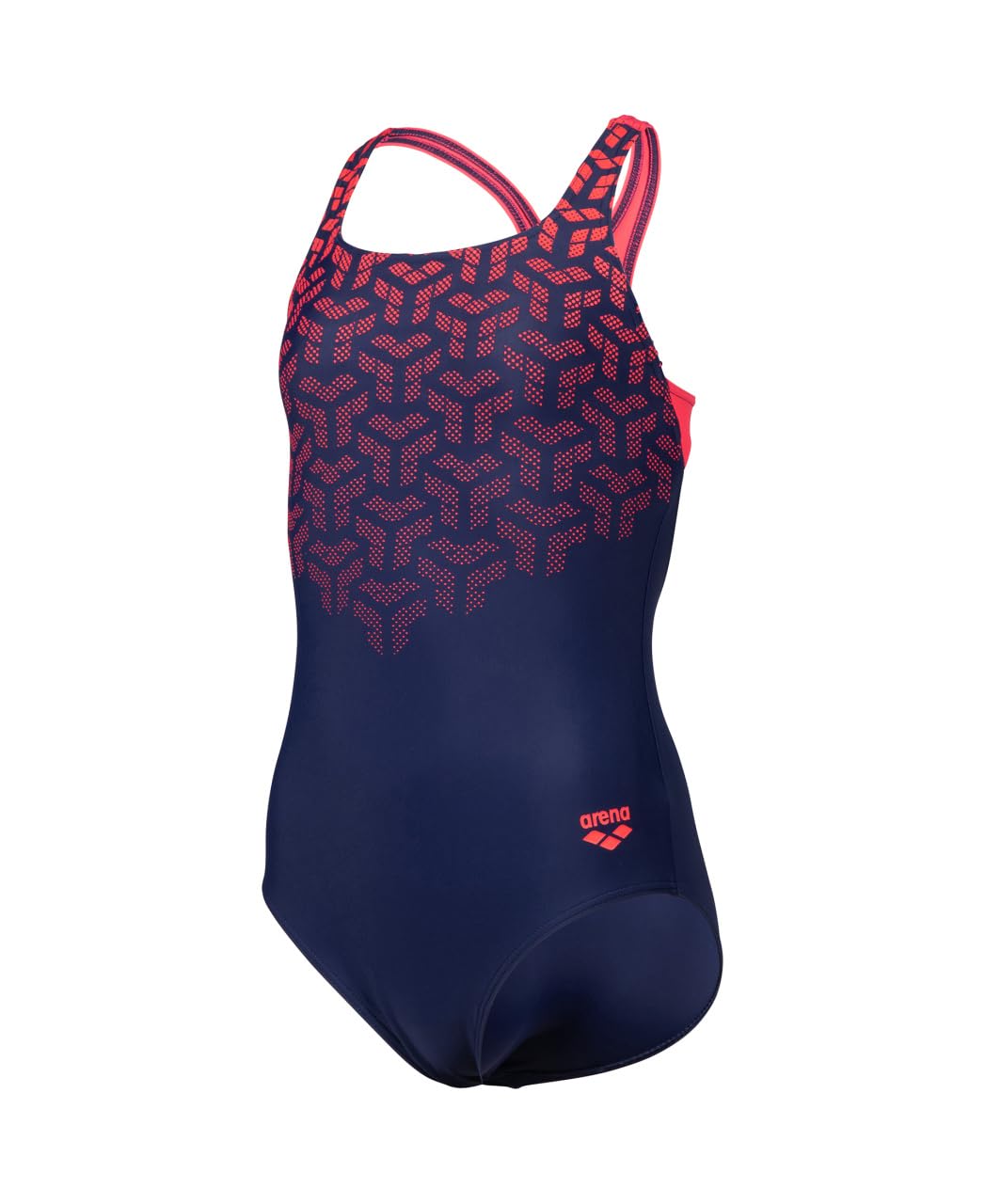 arena-girl-s-kikko-v-swimsuit-costume-intero-bambine-e-ragazze-swim-pro-back image 8