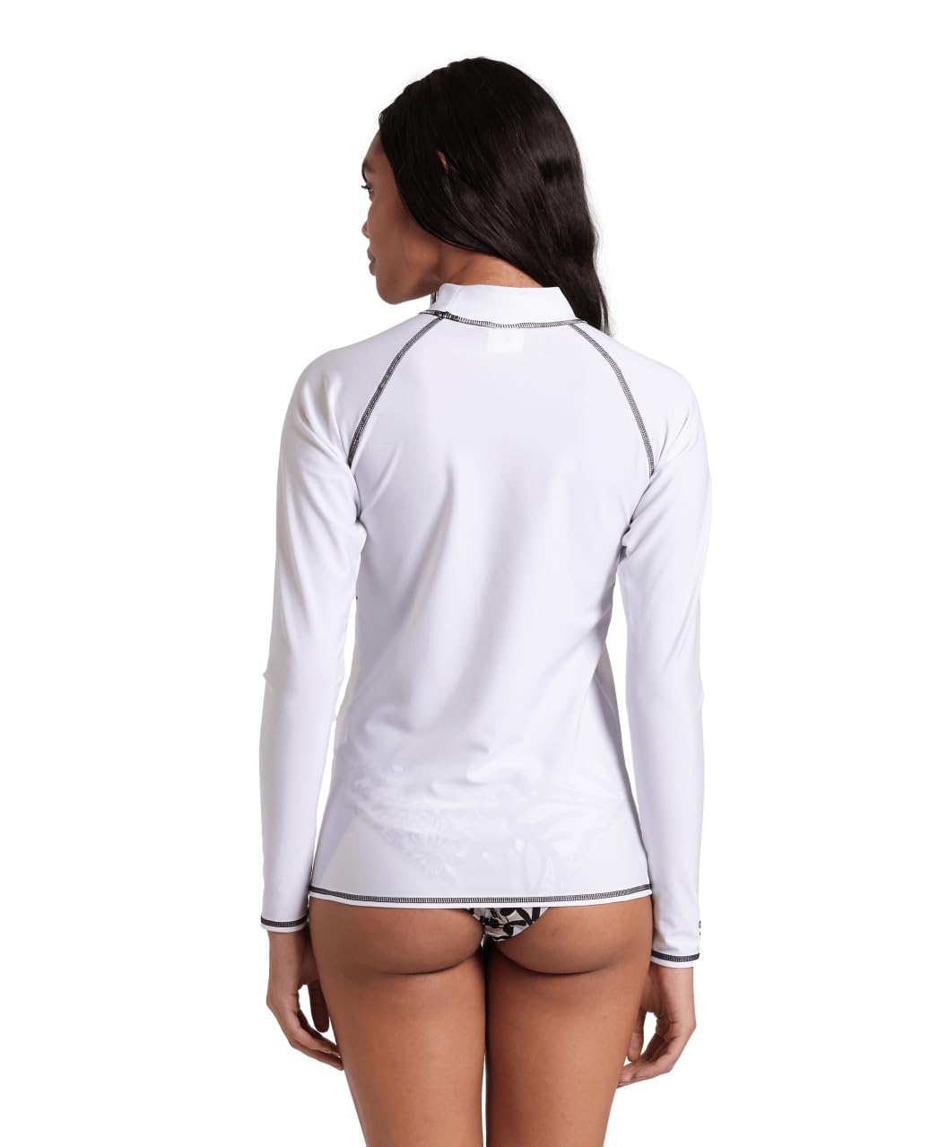 arena-women-s-rash-vest-l-s-graphic-maglia-a-maniche-lunghe-da-donna-con-protezi image 2
