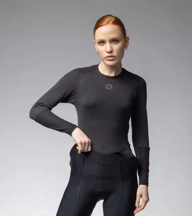 al-cycling-grid-sottomaglia-manica-lunga-donna-intimo-tecnico-invernale-in-polar image 1