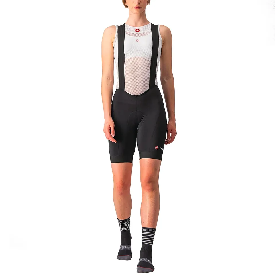 castelli-endurance-w-bibshort-salopette-da-ciclismo-donna-con-fondello-nero image 1