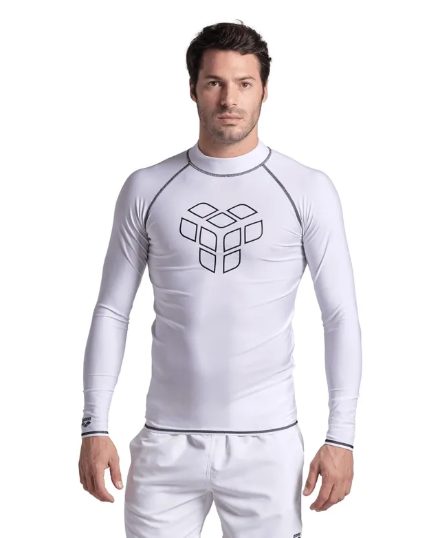 arena-men-s-rash-vest-l-s-graphic-rash-guard-uomo image 1