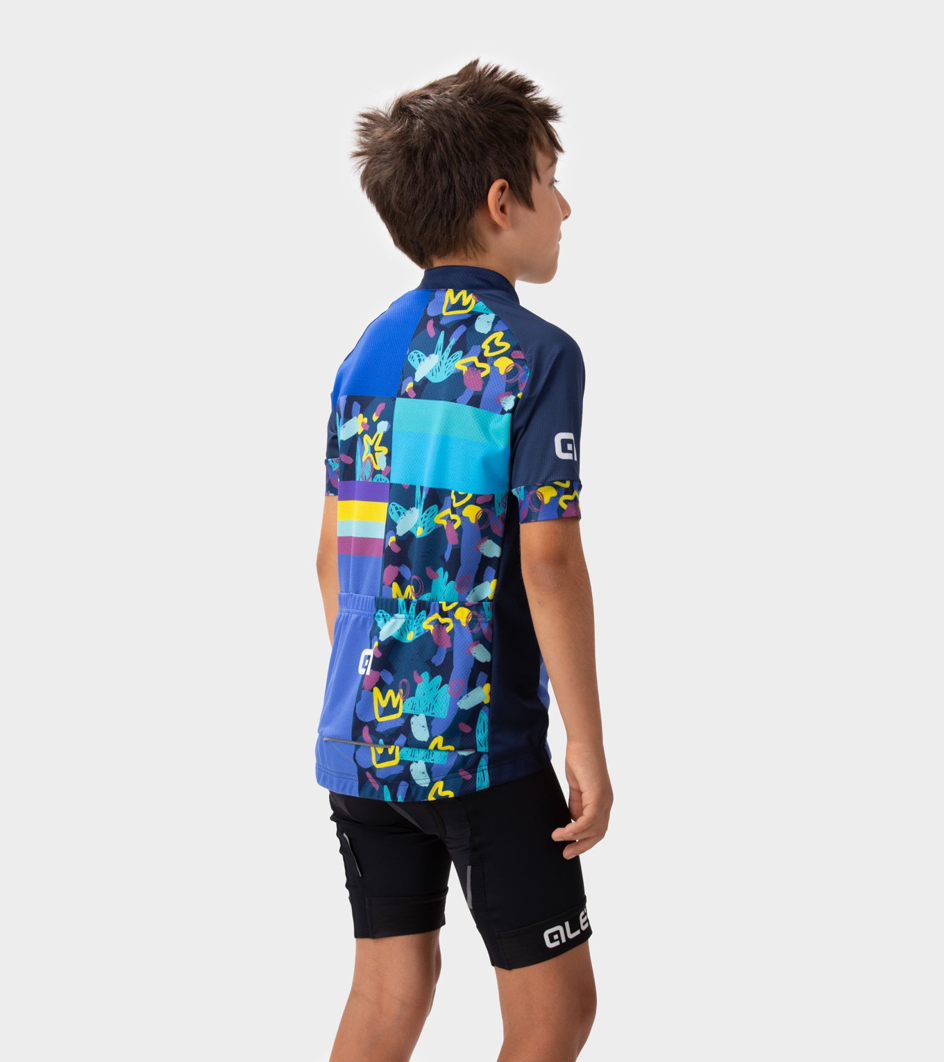 al-cycling-maglia-manica-corta-bambino-pastel image 2