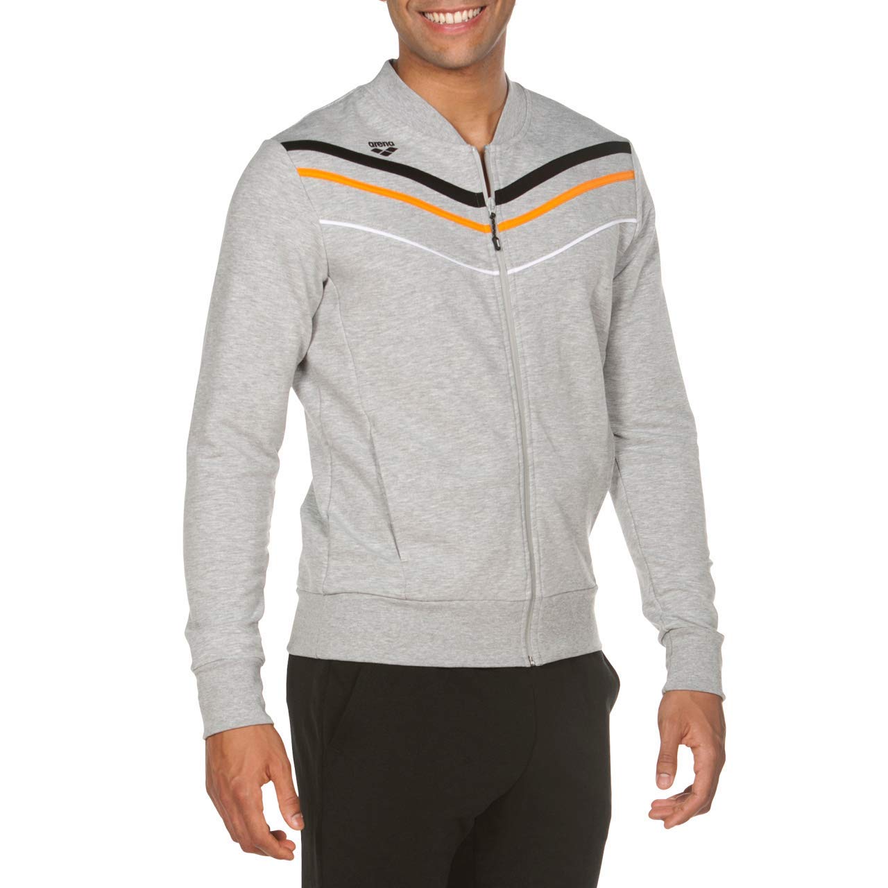 arena-gym-f-z-jacket-giacca-sportiva-uomo-con-zip-integrale-2 image 3