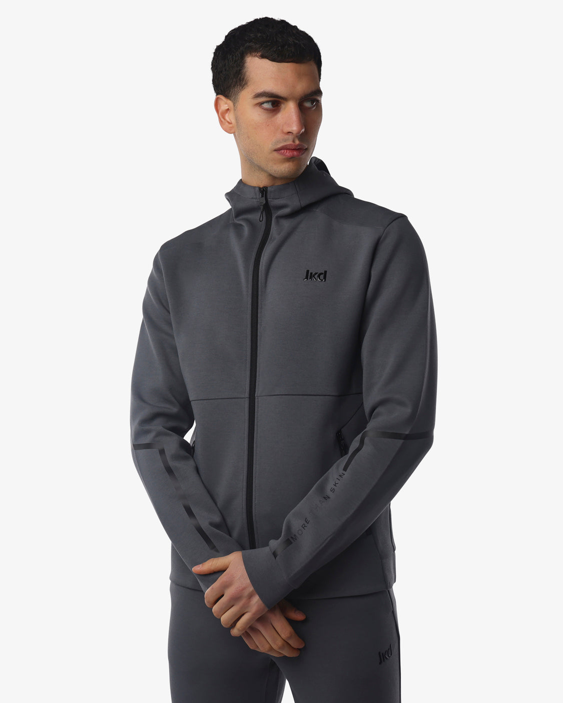 felpa-jaked-zenith-felpa-full-zip-con-cappuccio-tasche-laterali-unisex image 7
