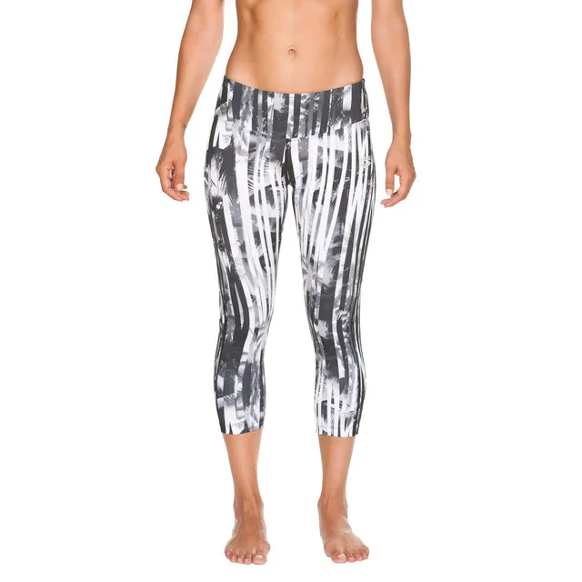 arena-w-gym-leggings-3-4-leggings-sportivi-da-donna-multicolore-riviera-nero-tag image 1
