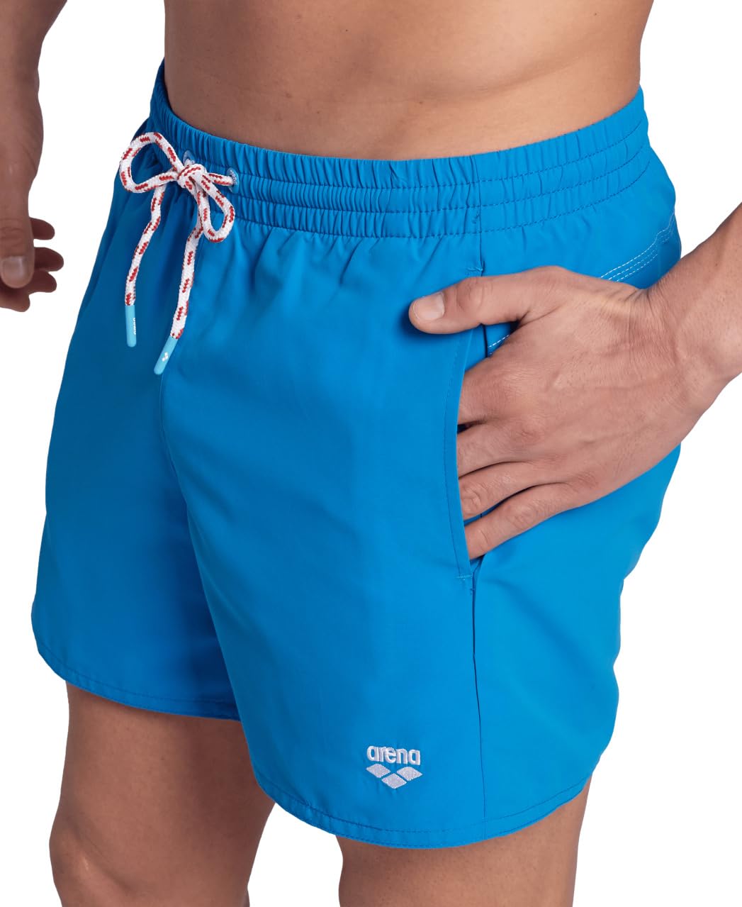 arena-men-s-arena-pro-file-beach-short-logo-pantaloncino-da-spiaggia-uomo-in-tes image 4