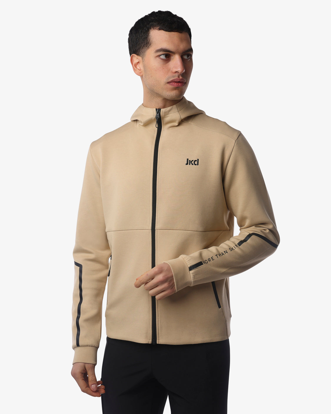 felpa-jaked-zenith-felpa-full-zip-con-cappuccio-tasche-laterali-unisex image 2