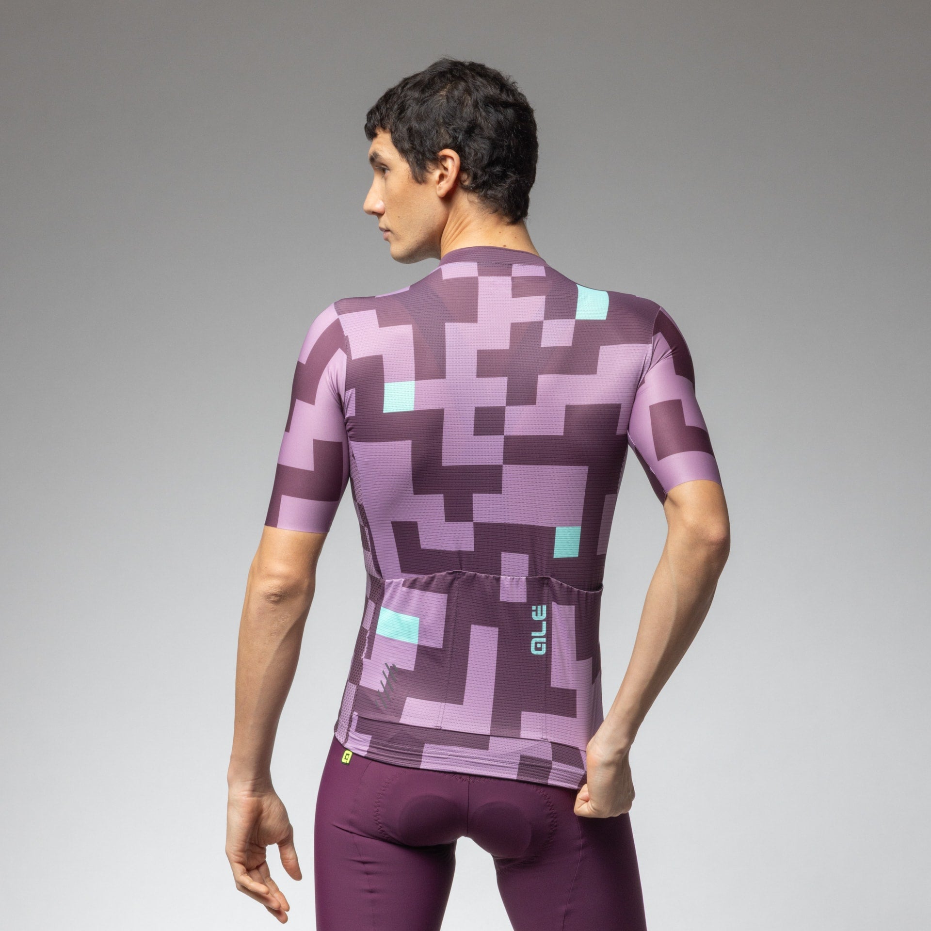 al-cycling-pixel-maglia-manica-corta-uomo image 3