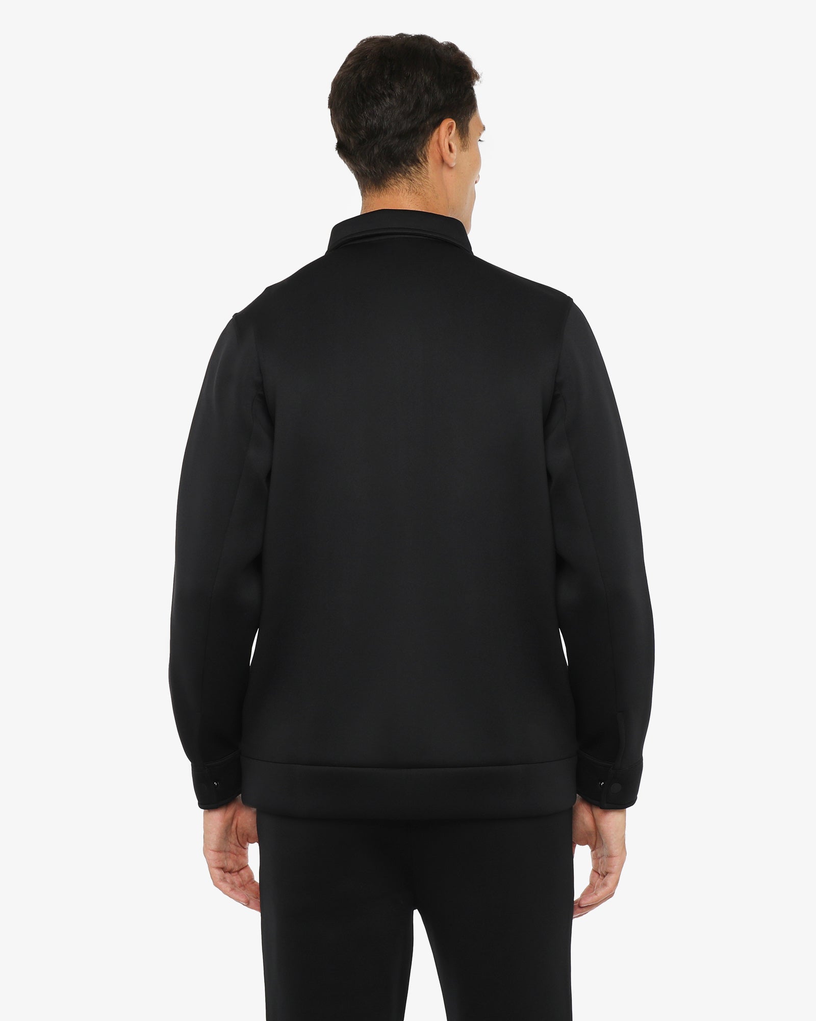 jaked-felpa-camicia-manta-ray-shacket-in-tessuto-scuba-con-zip image 7