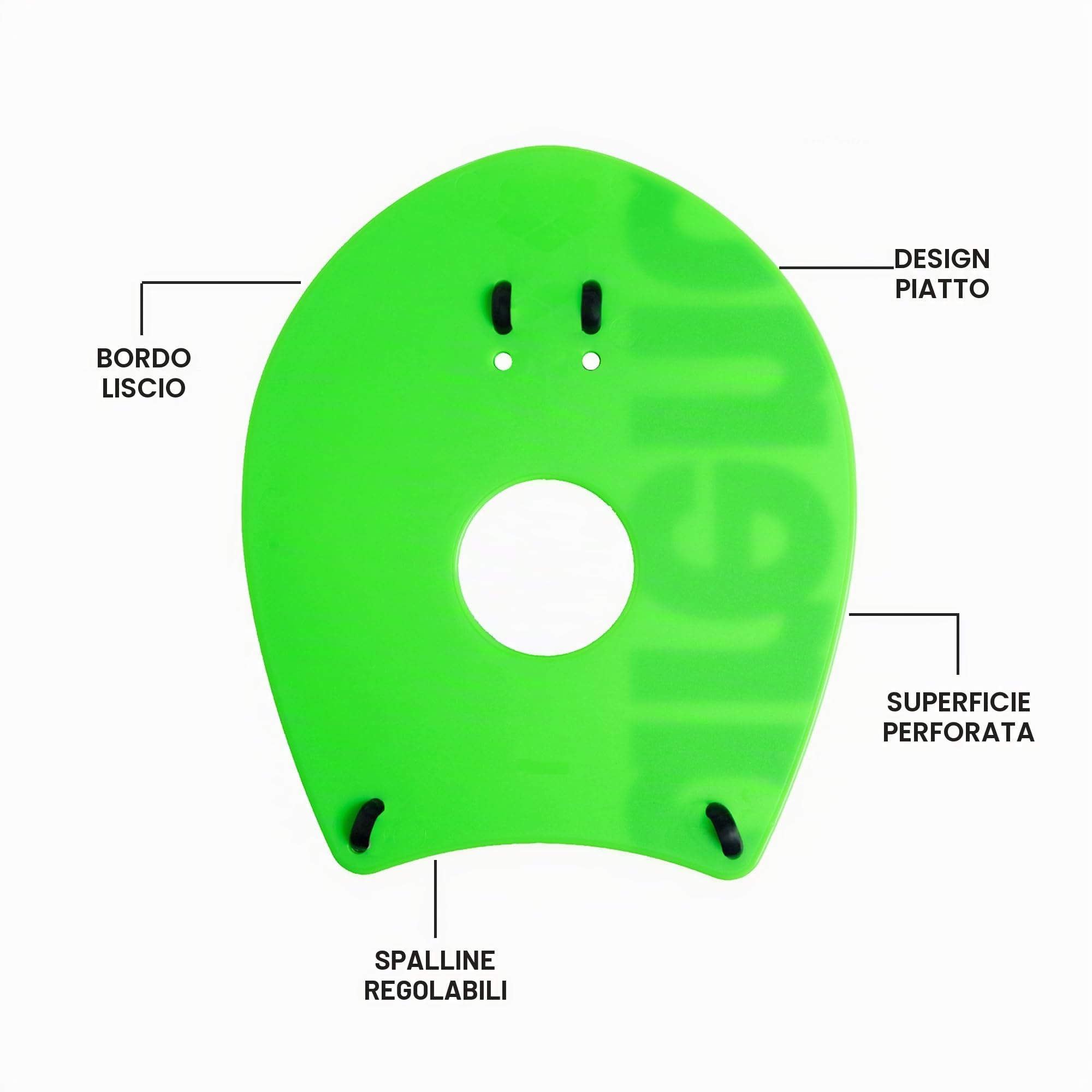 arena-elite-hand-paddle-2-palette-da-allenamento-tecnico-per-nuoto-unisex image 2