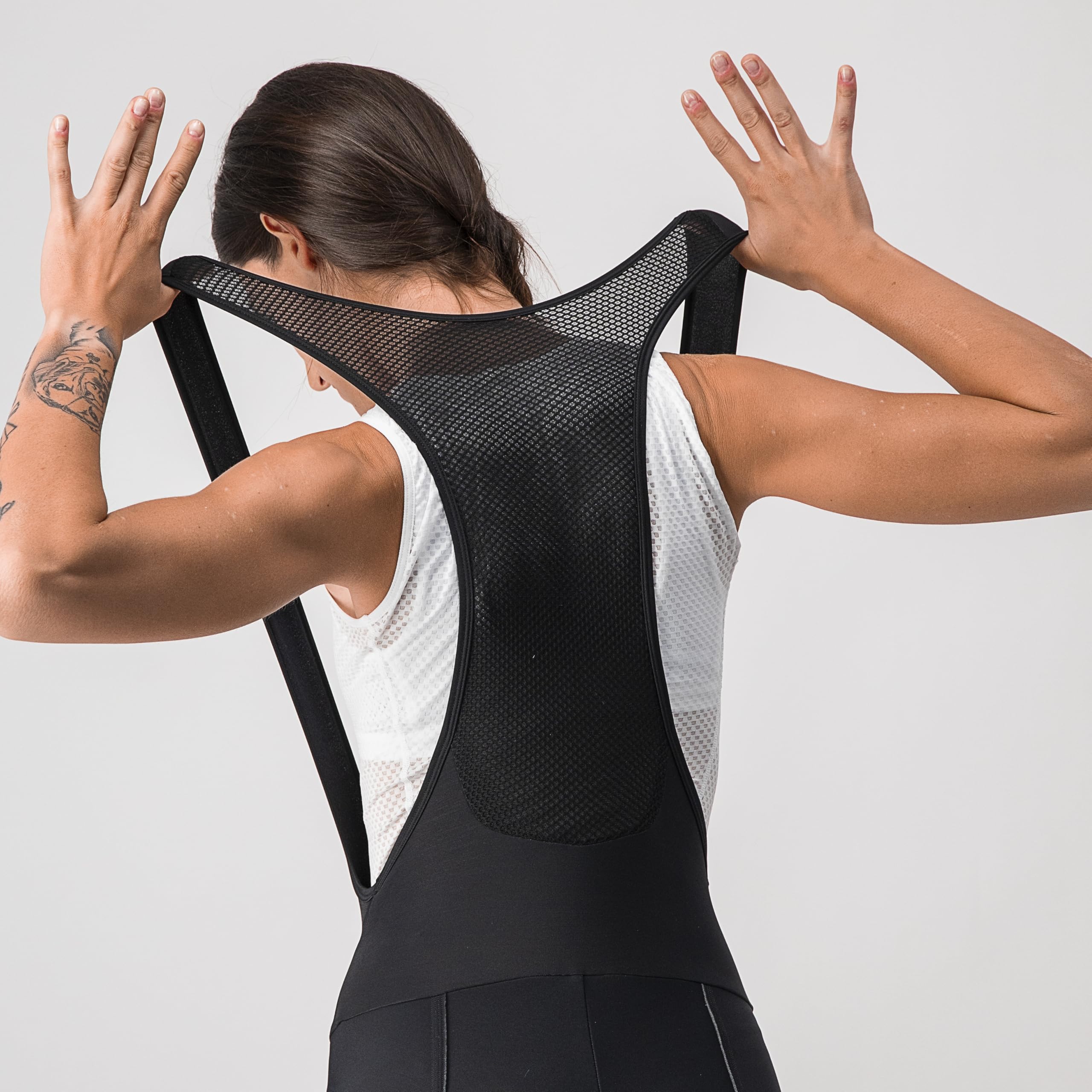 castelli-meno-wind-w-bibtight-calzamaglia-donna image 4