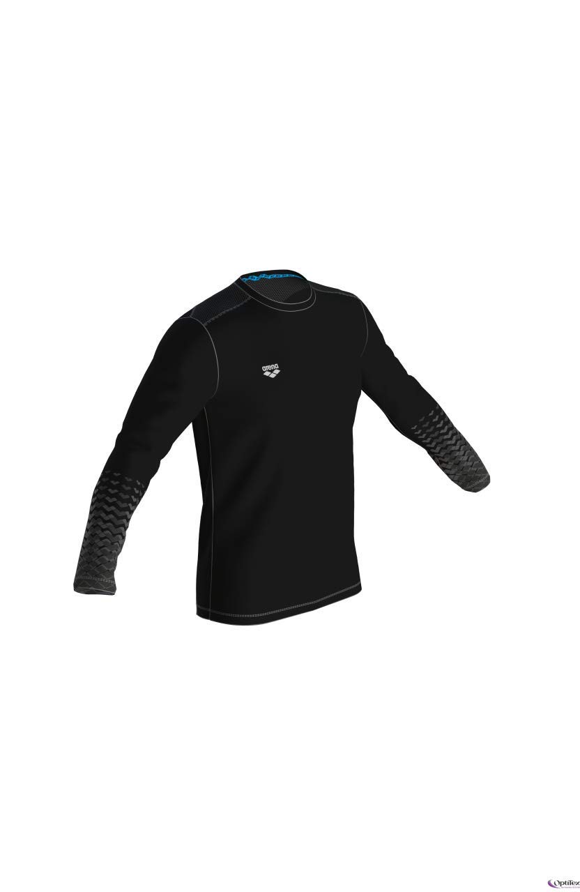 arena-m-gym-maglia-uomo-a-maniche-lunghe-con-logo image 2