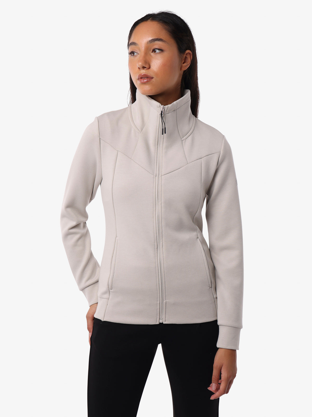 jaked-felpa-full-zip-easy-next-donna-in-tessuto-tecnico-modello-jkfl6p301d image 2