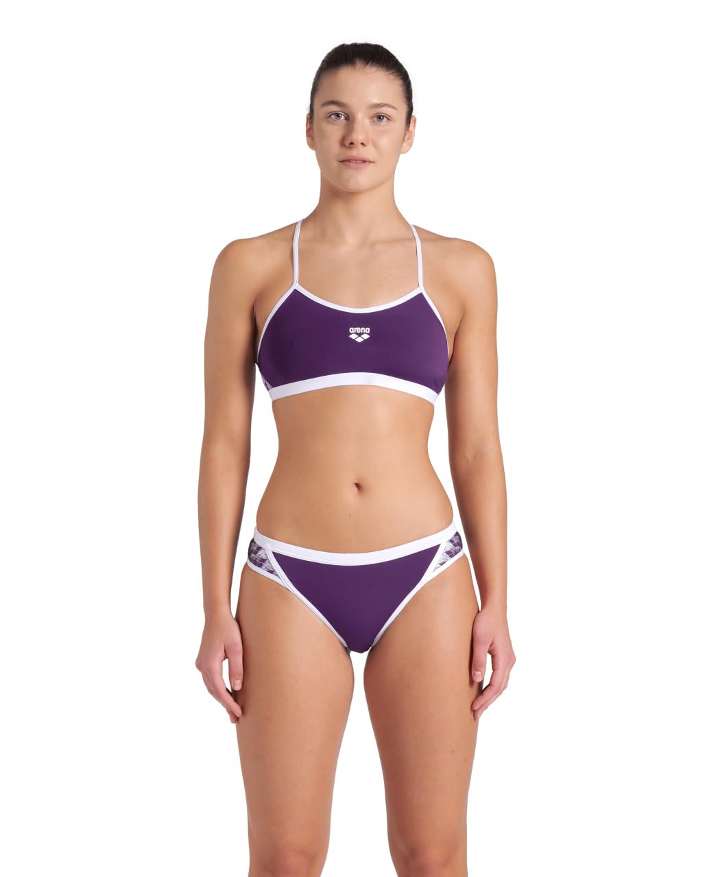 arena-icone-set-bikini-donna-due-pezzi-da-nuoto-con-top-e-slip image 8
