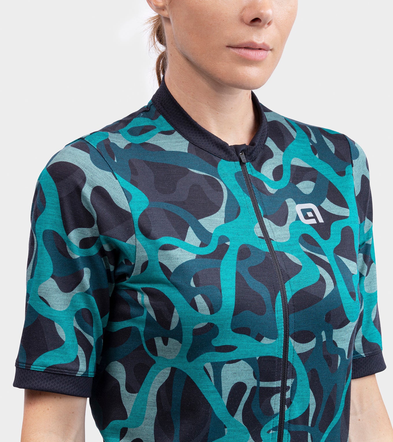 al-cycling-maglia-manica-corta-donna-woodland image 3