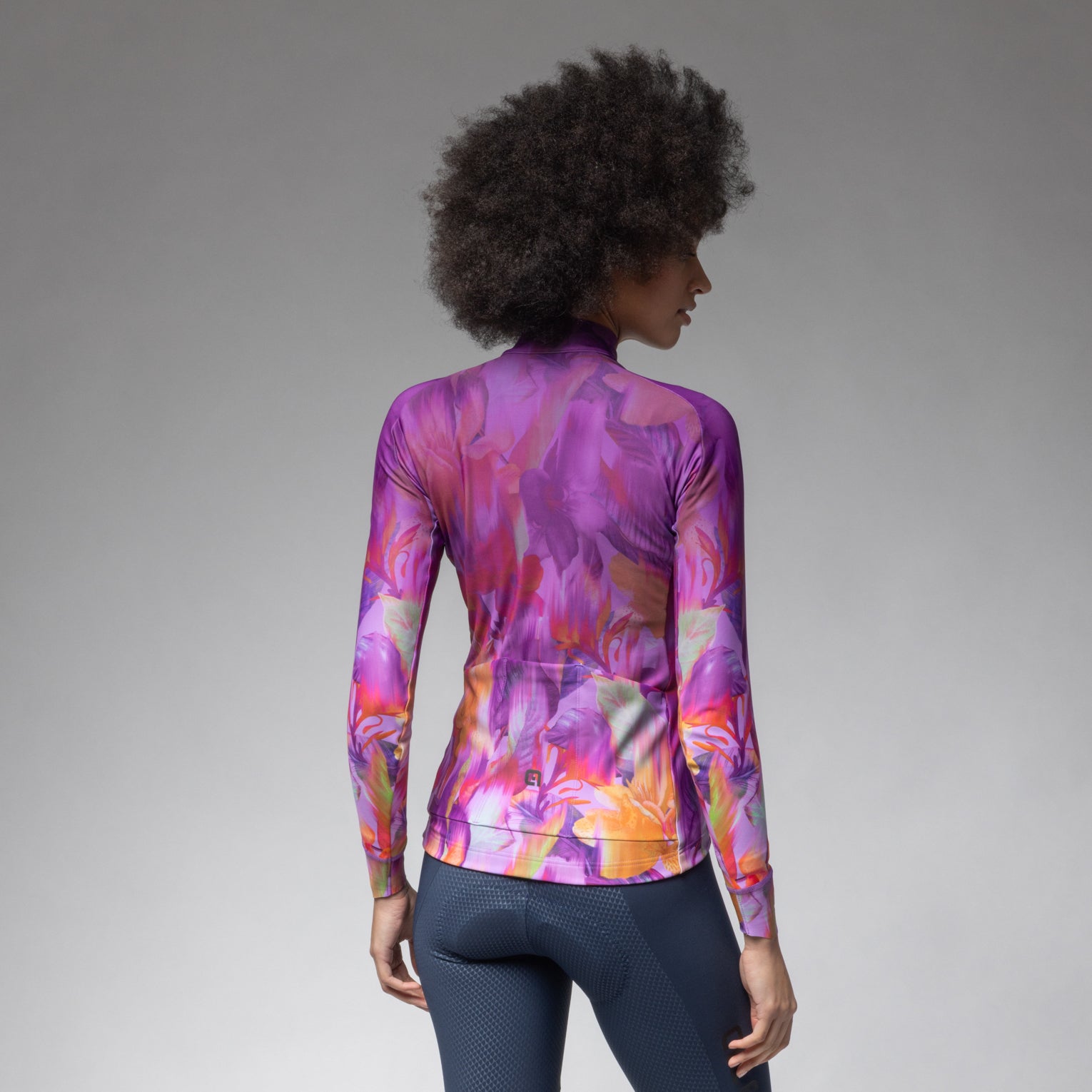 al-cycling-maglia-manica-lunga-donna-jardin-maglia-termica-da-ciclismo image 2