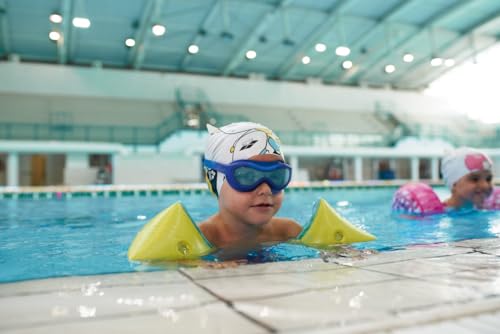 arena-friends-kids-cuffia-silicone-swim-caps-unisex-bambini-motivo-gatti image 7