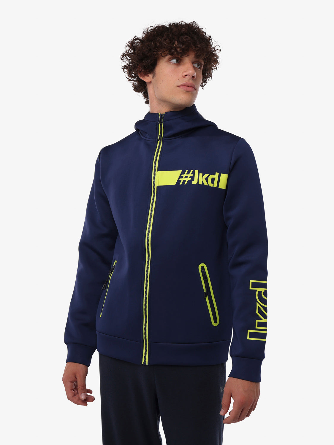 jaked-felpa-sideralis-evo-con-cappuccio image 1